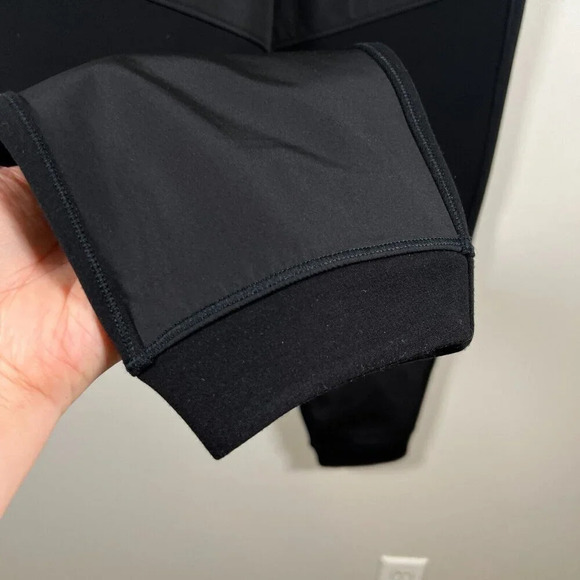 Athleta Get Set Hybrid Jogger Pants Size Small Black Athletic Travel Athleisure - Picture 10 of 15